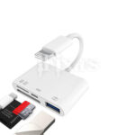 Adapter 4u1 Lightning na USB-C/SD/SD/Micro/USB citac kartica za iPhone | iPad