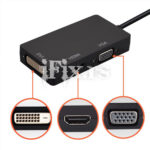 Adapter Mini displayport  na HDMI/VGA/DVI - Slika 4