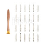 25 u 1 izmenjivi set srafcigera za iPhone, tablet, PC - Slika 8