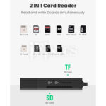 USB 3.0 na TF + SD dual čitač kartica Ugreen CM104 - Slika 2