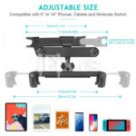 Auto drzac za tablet | telefon | Nintendo Switch 5"-14" za sediste Oyxon - Slika 5