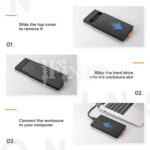 Externo kuciste USB za 2.5″ HDD i SSD Ugreen CM237 - Slika 6