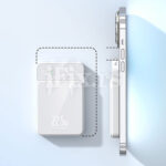 Bezicni punjac i eksterna baterija MagSafe 15W PD 20W 10000 mAh - Slika 11