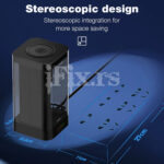 EU stanica za napajanje 2500W 4 uticnice + 3xUSB QC PD 30W, Wireless 15W Ldnio SEW4485 - Slika 10