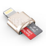 Lightning na TF i Micro SD kartice - dvosmerni citac za iPhone | iPad