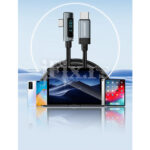 USB-C na USB-C kabl Essager 100W 2m EXCT1W-HCA0G-P - Slika 12