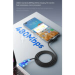 USB-C na USB-C kabl Essager 100W 2m EXCT1W-HCA0G-P - Slika 8