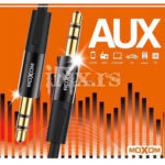 Audio AUX 3.5mm kabl Moxom AUX-10 1m - Slika 2