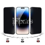 Staklo za zastitu ekrana GLASS X mart 9D PRIVACY za iPhone 17 | Air | 17 Pro | 17 Pro Max - Slika 3