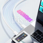 USB-C na USB-C kabl Essager 60W 1m EXCTT2-JS02-P - Slika 3