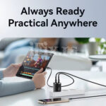 Punjac Gan USB-C x2 33W za iPhone | iPad Essager ECT33WC-GMB01-Z - Slika 2