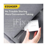 Set adapter + USB-C na Lightning kabl 1m PD 20W Essager EFJB02-XBL02-T za iPhone - Slika 4