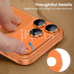 Metalna zastita za kameru za iPhone 17 Pro - Slika 8