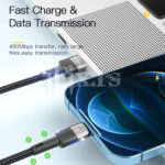USB-A na Lightning kabl Essager EXCL-XC01 za iPhone 2m - Slika 4