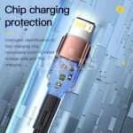 USB-A na Lightning kabl Essager EXCL-XC01 za iPhone 2m - Slika 6