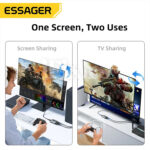 4K HD HDMI Video bi-direkcioni razdelnik / switcher Essager EQHH2-HX0G-Z - Slika 6
