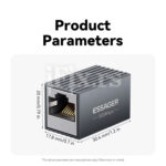 RJ45 eternet produzni adapter 10Gbps Essager EZJRJW-XT0G-P - Slika 8