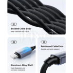 2u1 100W magnetni kabl USB-C na USB-C za Appple Watch i iPhone 17/16/15/14 - Slika 13