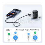 2u1 100W magnetni kabl USB-C na USB-C za Appple Watch i iPhone 17/16/15/14 - Slika 10