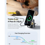 Bezicni magnetni punjac 4u1 za iPhone, Apple Watch i AirPods Essager EWXZM-YL01-Z - Slika 10