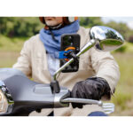 Drzac za telefon na retrovizor motora Quad Lock - Slika 3