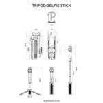 Tripod | Selfie drzac Quad Lock - Slika 4