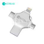USB flash memorija 64GB USB 3.0/micro USB/Type C/Lightning Coteci CS8836
