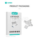 USB flash memorija 64GB USB 3.0/micro USB/Type C/Lightning Coteci CS8836 - Slika 7