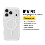 Futrola MagSafe magnetna za iPhone 17 Pro Essager EKZIP17P-WJ20-Z - Slika 2