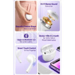 Bluetooth slusalice Shining TWS Essager EEJTW-SL05 ljubicaste - Slika 7