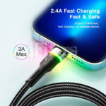 USB-A na Lightning kabl Essager EXCL-XCD01 za iPhone 1m - Slika 8