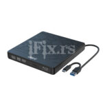 Eksterni CD/DVD/BR citac/rezac + 2x USB-A + USB-C + SD/TF citac Onten OTN-UCD22